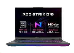 ASUS ROG Strix G18 G814PM-TT091Z, Ryzen 9 8940HX, 18.0˝ 2560x1600 WQXGA, RTX 5060/8GB, 32GB, SSD 1TB, FDOS, bez AC adapt