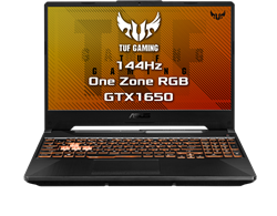 ASUS TUF Gaming F15 FX506LH-HN121T Intel i5-10300H 15.6" FHD IPS 144Hz mat GTX1650/4G 8GB 512GB SSD WL BT Cam W10 CS;