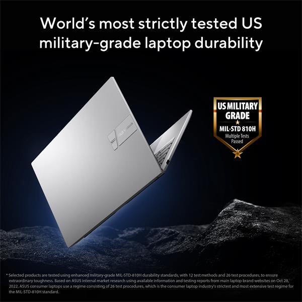 ASUS Vivobook 15 laptop, 15.6” Touch, Intel Core i7-1255U, 16GB