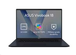 ASUS Vivobook 18 M1807GA-S8002WZ, Ryzen AI 5 430, 18.0˝ 1920x1200 WUXGA, UMA, 16GB, SSD 512GB, W11H TOPS 50, bez AC adap