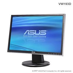 ASUS VW193D 19"W LCD 1440 x 900 800:1 5ms 300cd čierny