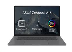 ASUS Zenbook A16 UX3607QA-OLED110WZ, X1 26 100, 16.0˝ 1920x1200 WUXGA, UMA, 16GB, SSD 512GB, W11H, TOPS 45, bez AC adap