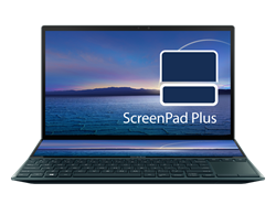 ASUS Zenbook Duo UX482EA-HY035T, i5-1135G7, 14.0˝ 1920x1080 FHD/Touch, UMA, 16GB, SSD 512GB, W10H modry, ScreenPad+