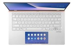 ASUS Zenbook UX434FQ-A5124T Intel i7-10510U 14" FHD matny MX350/2GB 16GB 1TB SSD WL BT Cam W10 strieborny;ScreenPad 2.0