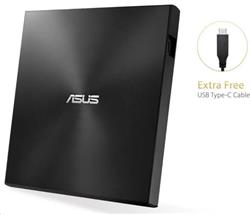 ASUS ZenDrive External Slim DVD-RW, USB-A/C, Retail, čierna + Bitdefender