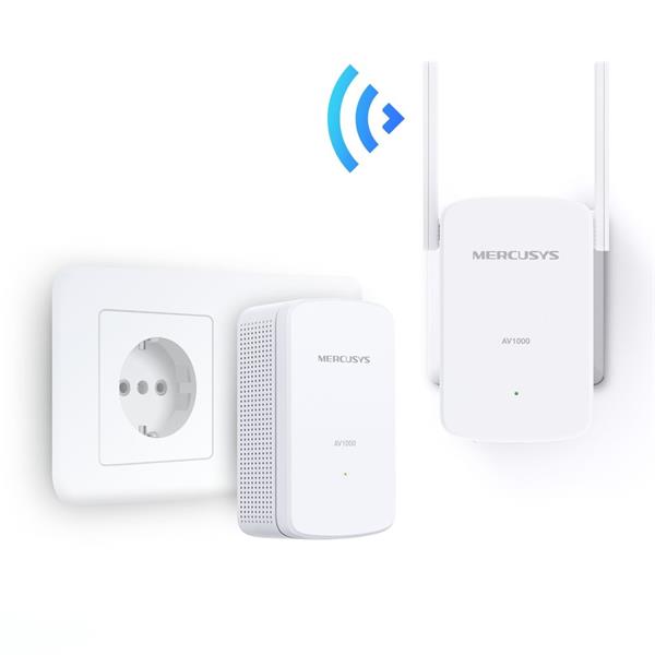 AV1000 Gigabit Powerline N300 Wi-Fi Kit KIT: 1× MP510 + 1× MP500 MP510: SPEED: 300 Mbps at 2.4 GHz, 1000 Mbps Powerline