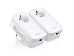 AV1300 Gigabit Passthrough Powerline Starter Kit KIT: 2× TL-PA8010P SPEED: 1300 Mbps Powerline SPEC: Qualcomm CPU, 1× Gi