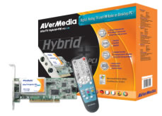 AVerTV tuner A16D Hybrid (DVB-T+ analog.) + FM, PCI, interný