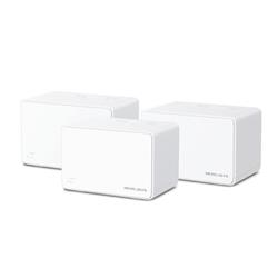 AX3000 Whole Home Mesh Wi-Fi 6 System SPEED: 574 Mbps at 2.4 GHz + 2402 Mbps at 5 GHz SPEC: Internal Antennas, 3× Giga