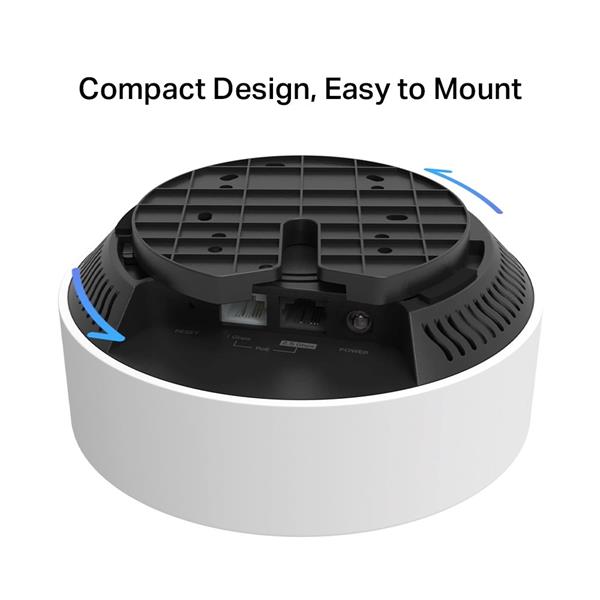 AX3000 Whole Home Mesh Wi-Fi 6 System with PoE SPEED: 574 Mbps at 2.4 GHz + 2402 Mbps at 5 GHz SPEC: 4× Internal Antenna
