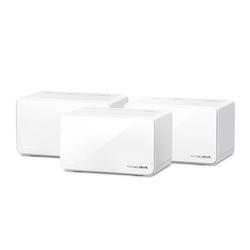 AX6000 Whole Home Mesh Wi-Fi 6 System SPEED: 1148 Mbps at 2.4 GHz + 4804 Mbps at 5 GHz SPEC: Internal Antennas, 1× 2.5