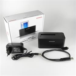 AXAGON ADSA-SMB USB3.0 - SATA 6G COMPACT HDD dock čierny