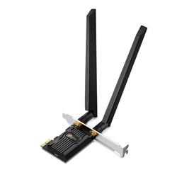 AXE5400 Tri-Band Wi-Fi 6E Bluetooth PCI Express Adapter SPEED: 2402 Mbps at 6 GHz + 2402 Mbps at 5 GHz + 574 Mbps at 2.4