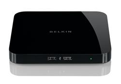 Belkin Network USB HUB (1x RJ45, 5x USB 2.0 for MFP, scanners, ...)