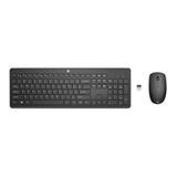 Bezdrôtová klávesnica a myš HP 230 - čierna