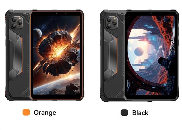 Blackview Active 5 Rugged Tab 6GB/ 128GB, 8,7" FHD, Corning Glass 3, 13MP/16MP, Android 15, Cierny