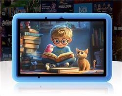 Blackview Tab 60 Pro Kids, Detský tablet 4/128GB,10.1 HD+ 800x1280 IPS,Octa-core,5/8MP Cam,7700mAh,Android15, Modrá