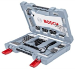 Bosch 91-dielna sada vrtákov a skrutkovacích hrotov