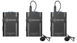 Boya Wireless Microphones, 1 prijmač/2 vysielače