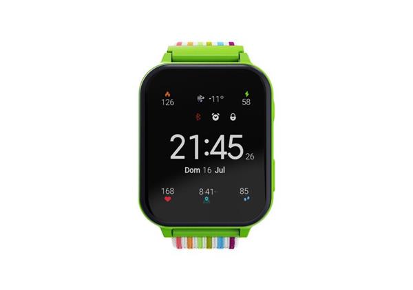 Canyon Alfie KW-37, smart hodinky pre deti, 2G, IPS displej 1,69", IP66, 512Mb, MP3, hry, kamera, zelené