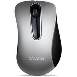 Canyon CNE-CMS3, optická myš, USB, 800 dpi, 3 tlač, strieborná
