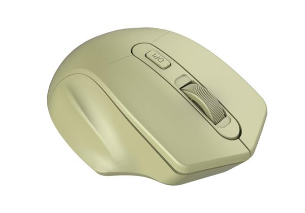Canyon CNE-CMSW15GO, Wireless optická myš Pixart 3065, USB, 1600 dpi, 4 tlač, zlatá