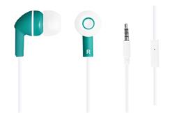 Canyon CNS-CEP03G štýlové slúchadlá do uší, pre smartfóny, integrovaný mikrofón a ovládanie, zelené