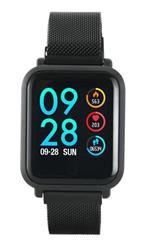 Canyon CNS-SW72BB smart hodinky, Bluetooth, farebný LCD displej 1.22´´, vodotesné IP68, multišport režim, 2 náramky: čie