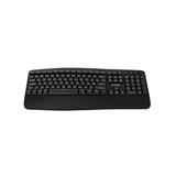 Canyon HKB-W6, 2v1 bezdrôtová 2.4GHz/BT klávesnica, ergonomická s opierkou, vodeodolná, 104 klávesov, SK/CZ, čierna