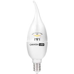 Canyon LED COB žiarovka, E14, dekor. sviečka, priehľ. 6W, 494lm, neutr biela 4000K, 220-240V, 150°, Ra>80, 50000hod