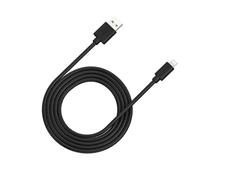 Canyon MFI-12, 2 m PVC kábel Lightning/USB, 5V/2.4A, MFI schválený Apple, čierny
