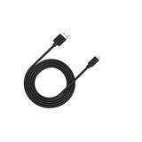 Canyon MFI-12, 2 m PVC kábel Lightning/USB, 5V/2.4A, MFI schválený Apple, čierny