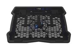 Canyon NS-02, chladiaci podstavec s ventilátorom pre notebook 10´´ - 15.6", LED podsvietenie, čierny