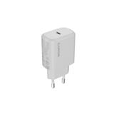 Canyon OnCharge 250, univerzálna nabíjačka do steny, 1x USB-C, PD 25W, biela