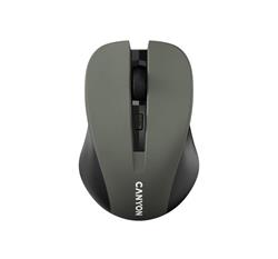 Canyon OnClick W01, Wireless optická myš USB, 800/1000/1200 dpi, šedo-čierna