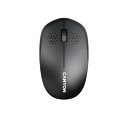 Canyon OnClick W04, Bluetooth optická myš, 1200 dpi, 3 tlač, 1x AA, úspora energie, čierna
