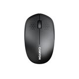 Canyon OnClick W04, Bluetooth optická myš, 1200 dpi, 3 tlač, 1x AA, úspora energie, čierna