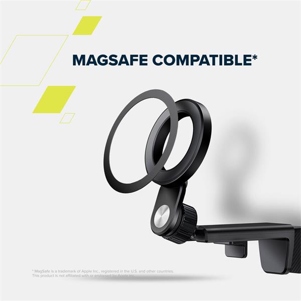 Canyon OnGrip 11, univerz. MagSafe držiak pre smartfóny s klipovým uchytením na povrchy do 3 cm,