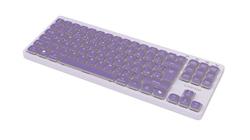 Canyon OnType 10, klávesnica, SK/CZ lokalizácia, mechanická, USB, multimediálna, fialová