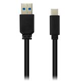 Canyon UC-4, 1m kábel USB-C / USB 2.0, 5V / 3A, priemer 4.5mm, PVC, čierny