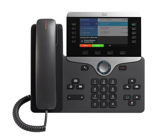 Cisco IP Phone 8861, MPP Firmware, Charcoal