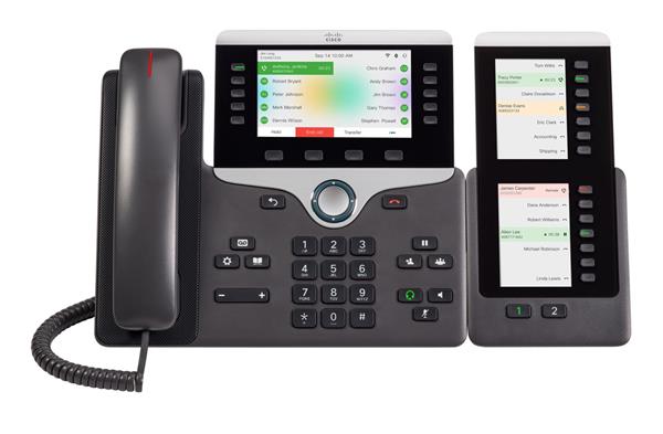 Cisco IP Phone 8861, MPP Firmware, Charcoal