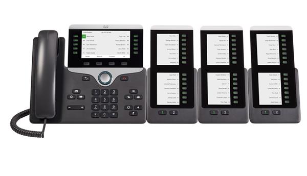 Cisco IP Phone 8861, MPP Firmware, Charcoal