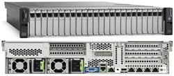 Cisco UCS C240 M3 SFF2, 1xE5-2640,1x8GB,ROM55,2x650W,SD,RAILS