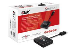 Club3D Multi Stream Transport (MST) Hub DisplayPort™ 1.2 Triple Monitor