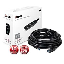Club3D USB 3.0 Active Repeater Cable 10m