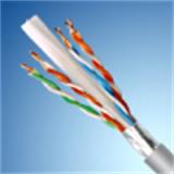 CNS S-FTP, patch kábel, Cat6a, AWG 26/7, 3m, biely