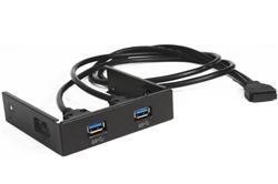 CoolerMaster USB bracket do 3,5" pozície, 2x USB3.0, pripojenie do MB