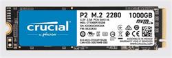 Crucial P2 1TB SSD, M.2 2280, NVMe PCIe Gen3, r2400MB/s, w1800MB/s