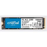 Crucial P2 1TB SSD, M.2 2280, NVMe PCIe Gen3, r2400MB/s, w1800MB/s